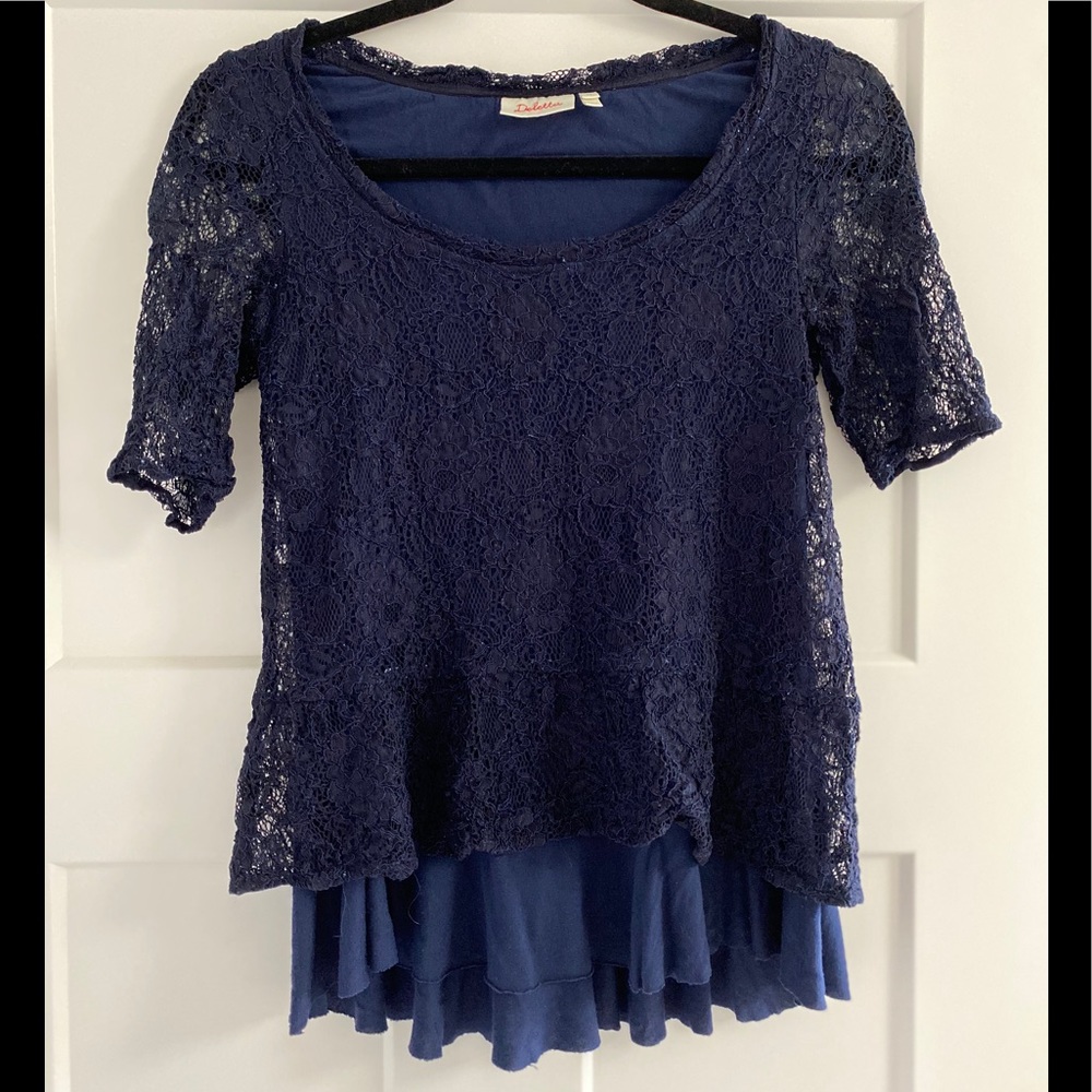 Lace Peplum